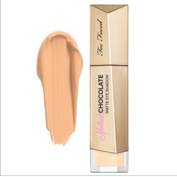 NWT Too Faced Melted Chocolate Liquid Matte Eyeshadow COCOA CREAM - Picture 1 of 3